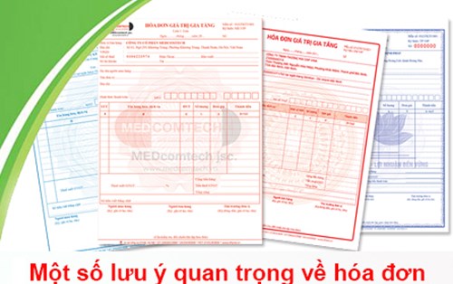 Một số lưu ý về hóa đơn năm 2016